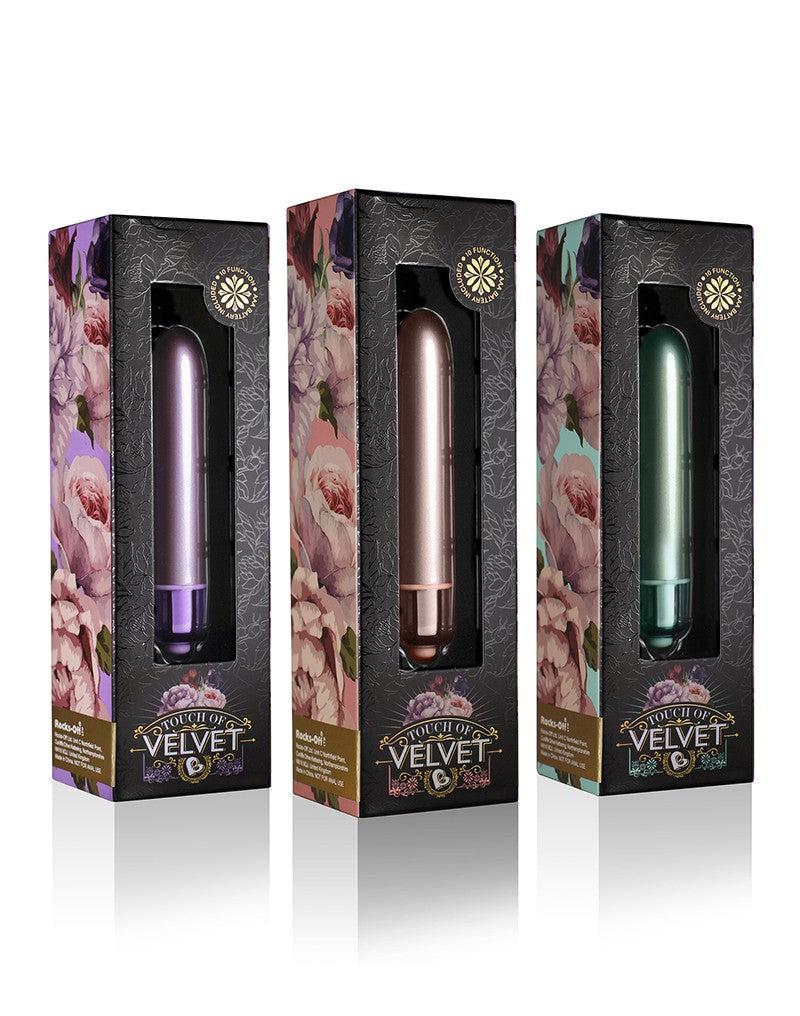 Rocks-off - Touch of Velvet - Bullet Vibrator - Soft Lilac-Laced-up.nl