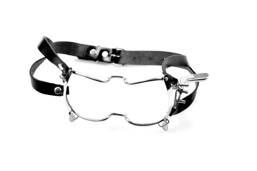 Kiotos - Roestvrijstalen mondklem Met strap-Laced-up.nl