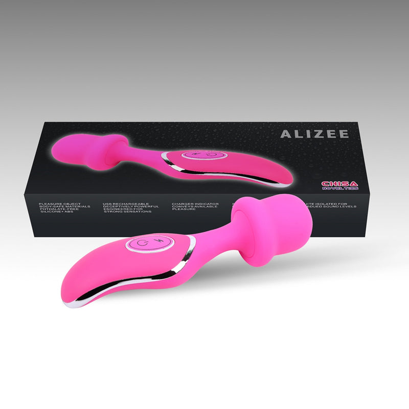 Chisa - Royal Scepter Alizee - Oplaadbare Siliconen Wand Vibrator - Roze-Erotiekvoordeel.nl