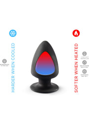 SILEXD - Buttplug - Model 1 - Lengte 11 cm - Diameter 62 mm - Zwart-Erotiekvoordeel.nl