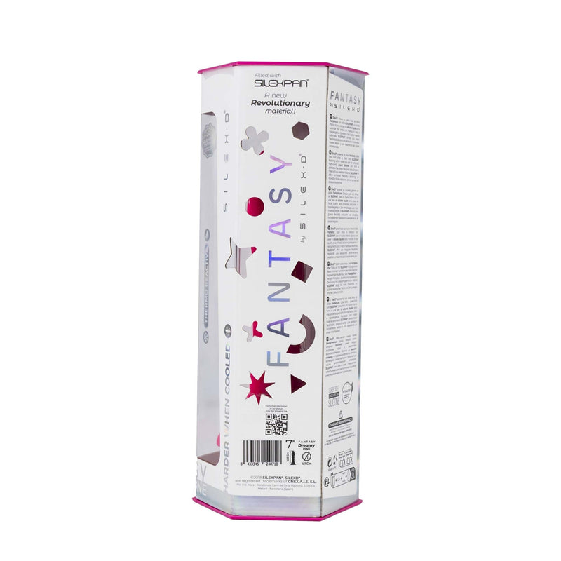 SILEXD - Dreamy - Dual Density Siliconen Dildo - 18.5 cm - Dieproze-Erotiekvoordeel.nl