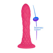 SILEXD - Dreamy - Dual Density Siliconen Dildo - 18.5 cm - Dieproze-Erotiekvoordeel.nl