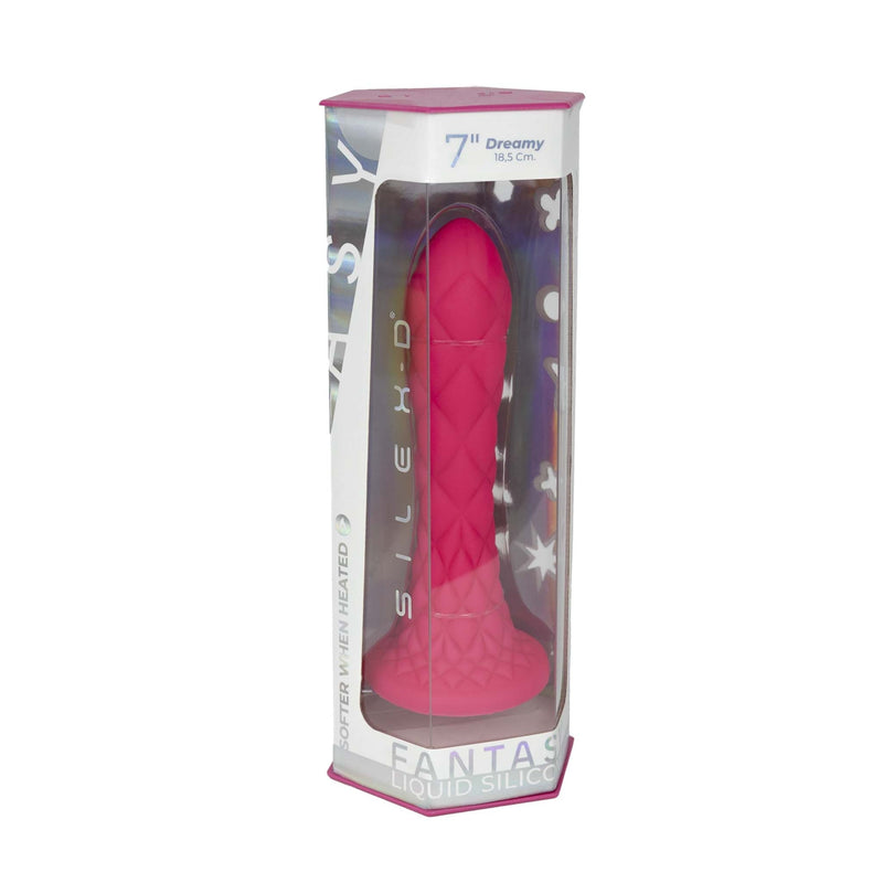 SILEXD - Dreamy - Dual Density Siliconen Dildo - 18.5 cm - Dieproze-Erotiekvoordeel.nl