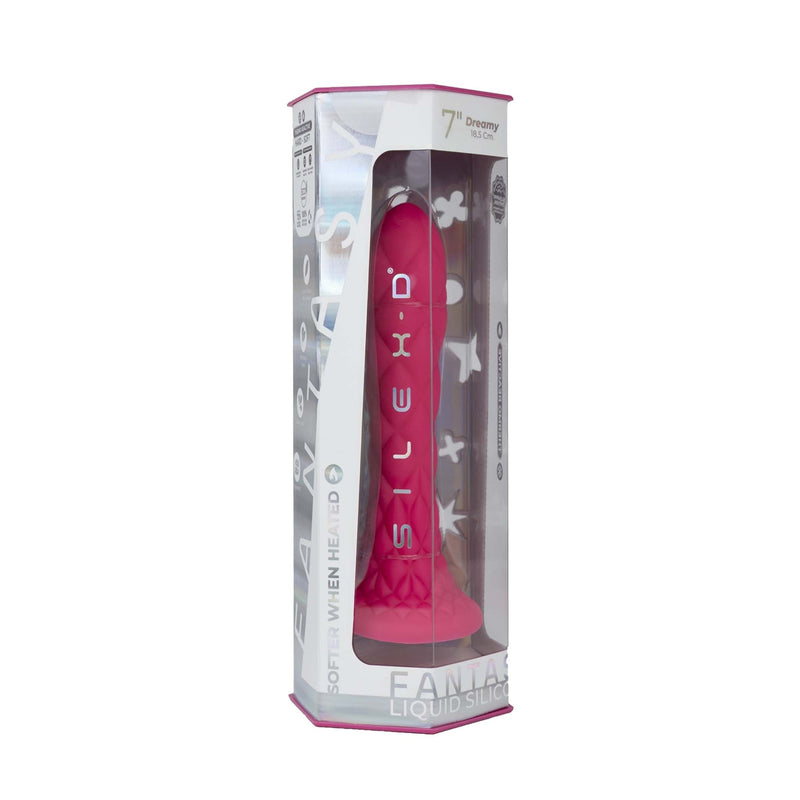 SILEXD - Dreamy - Dual Density Siliconen Dildo - 18.5 cm - Dieproze-Erotiekvoordeel.nl