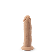 SILEXD - Real Skin Dildo - Model 2 - Lengte 15 cm - Lichte Huidskleur-Erotiekvoordeel.nl
