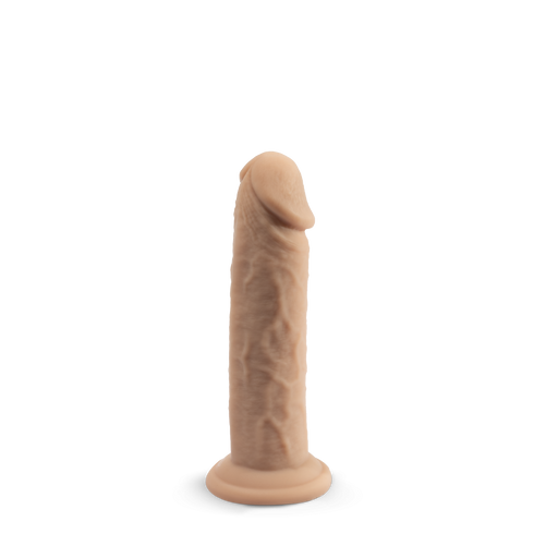 SILEXD - Real Skin Dildo - Model 2 - Lengte 15 cm - Lichte Huidskleur-Erotiekvoordeel.nl