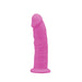 SILEXD - Thermoreactieve Realistische Dildo - Model 2 - 15 cm - Glow-in-the Dark Pink-Erotiekvoordeel.nl
