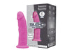 SILEXD - Thermoreactieve Realistische Dildo - Model 2 - 15 cm - Glow-in-the Dark Pink-Erotiekvoordeel.nl