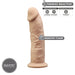 SILEXD - Thermoreactieve Realistische Dildo - Model 2 - 19 cm - Lichte Huidskleur-Erotiekvoordeel.nl