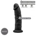 SILEXD - Thermoreactieve Realistische Dildo - Model 2 - 19 cm - Zwart-Erotiekvoordeel.nl