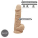 SILEXD - Realistische Dildo - Model 1 - 21,5 cm - Lichte Huidskleur-Erotiekvoordeel.nl