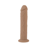 SILEXD - Realistische Rechte Dildo met Zuignap - Model 2 - 23 cm - Lichte Huidskleur-Erotiekvoordeel.nl