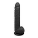 SILEXD - Realistische XXL Dildo - Model 1 - 38 cm - Zwart-Erotiekvoordeel.nl