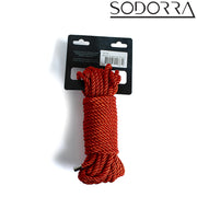 SODORRA - Shibari Bondagetouw - Rood-Erotiekvoordeel.nl