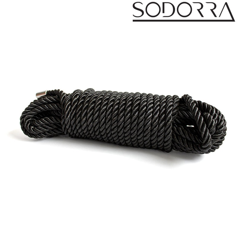 SODORRA - Shibari Bondagetouw - Zwart-Erotiekvoordeel.nl