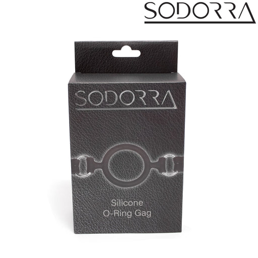 SODORRA - Silikon-O-Ring-Knebel - Schwarz - Laced-up.nl