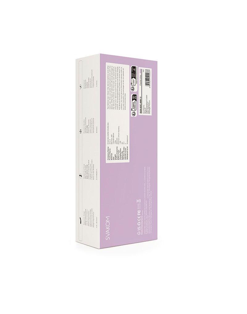 Svakom - Amy 2 - Flexibele G-Spot Vibrator - Lila-Laced-up.nl