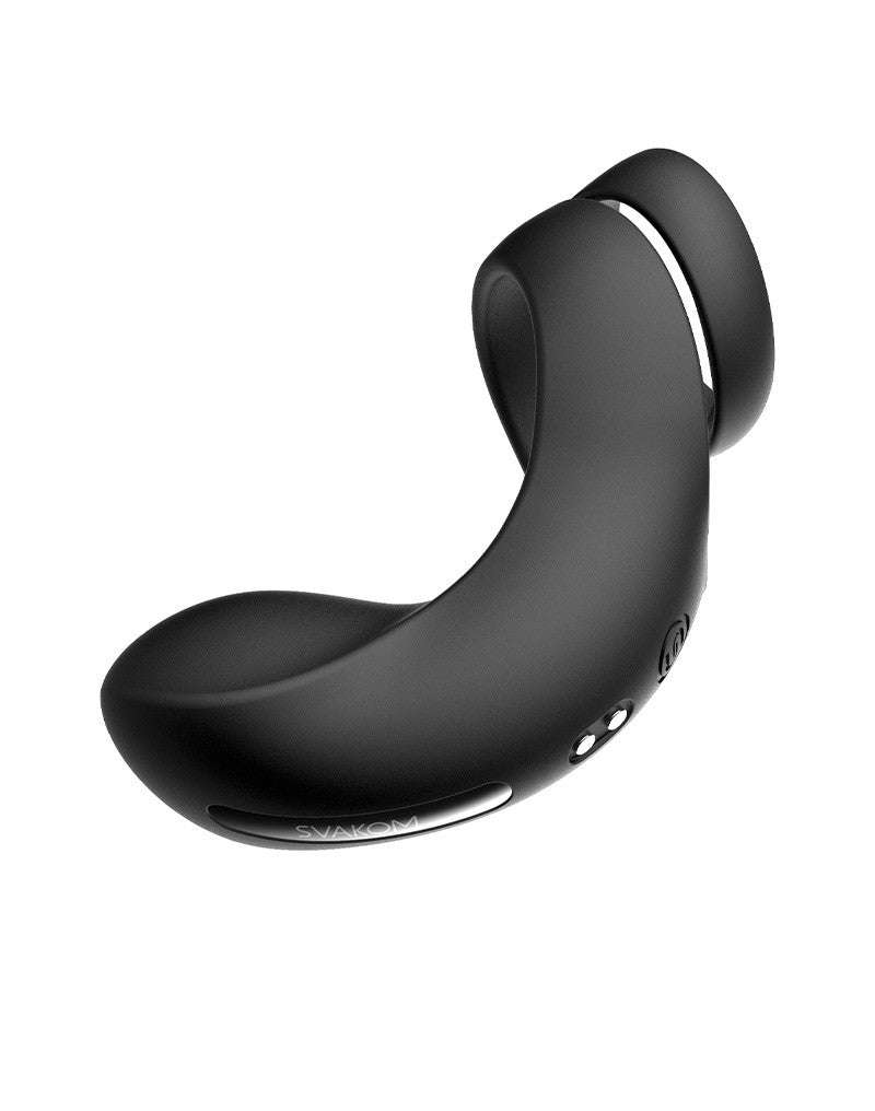 Svakom - Benedict - Vibrerende Perineum Stimulator - Zwart-Laced-up.nl