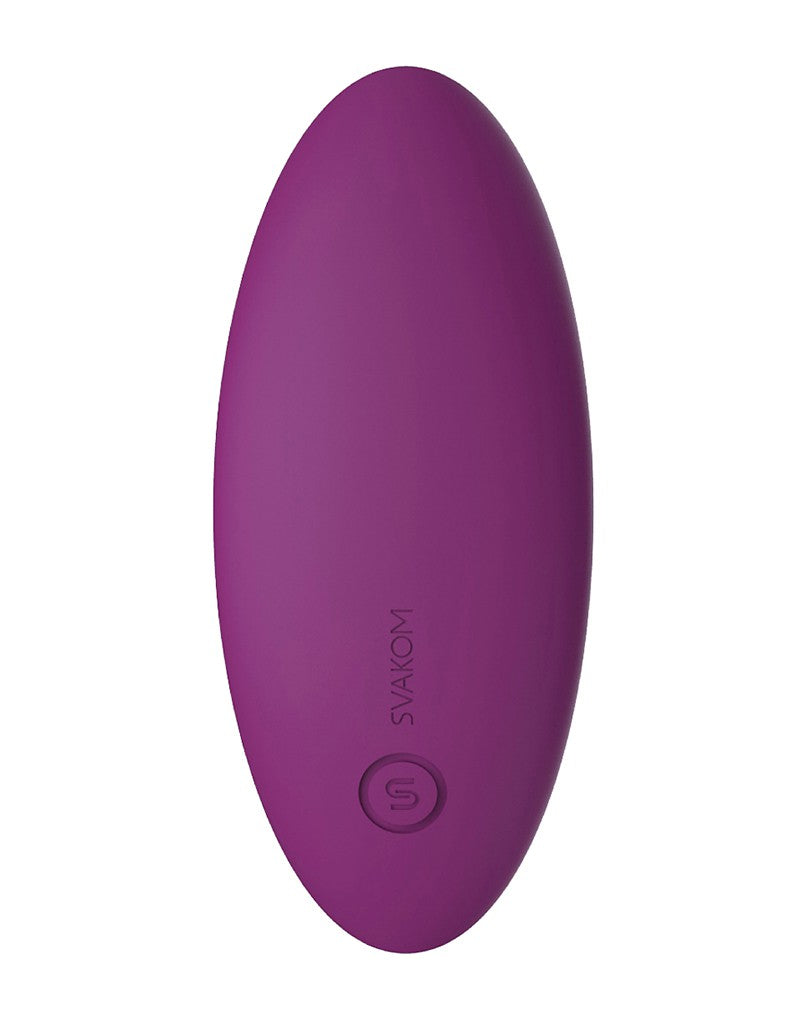Svakom - Edeny - Vibrerend Slipje Met Clitoris Vibrator - Paars-Laced-up.nl