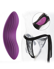 Svakom - Edeny - Vibrerend Slipje Met Clitoris Vibrator - Paars-Laced-up.nl