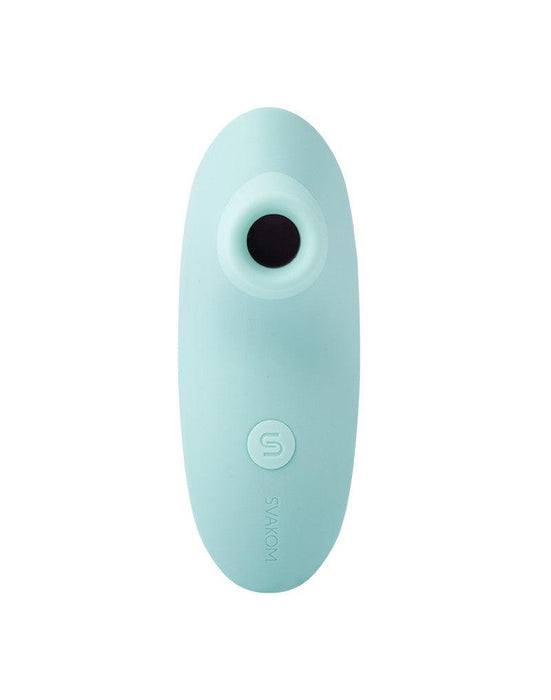 Svakom - Pulse Lite Neo - Luchtdruk Vibrator met App-bediening - Licht Blauw-Laced-up.nl