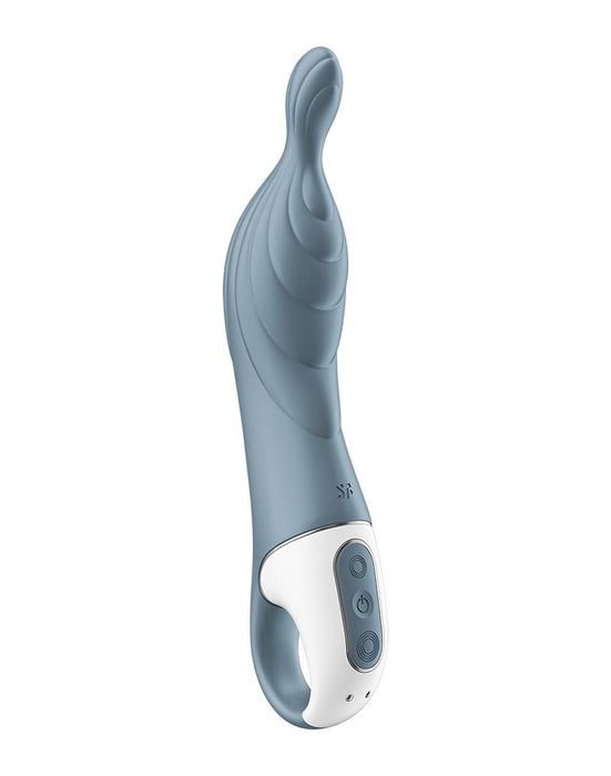 Satisfyer - A-mazing 2 - A-spot Vibrator - Lichtgrijs-Laced-up.nl