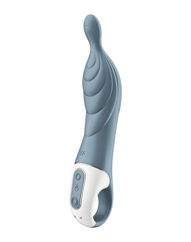 Satisfyer - A-mazing 2 - A-spot Vibrator - Lichtgrijs-Laced-up.nl