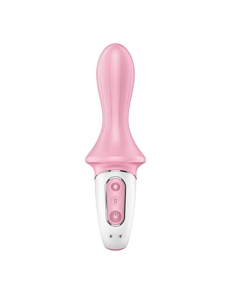 Satisfyer - Air Pump Booty 5+ - Opblaasbare Anaal Vibrator - Met App Control - Roze-Erotiekvoordeel.nl