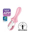 Satisfyer - Air Pump Booty 5+ - Opblaasbare Anaal Vibrator - Met App Control - Roze-Laced-up.nl