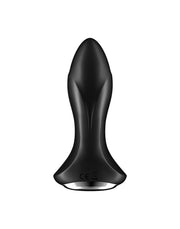 Satisfyer - Anaal Vibrator Met Roterende kralen En App Control Rotator Plug 1+ - Zwart-Laced-up.nl