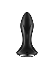 Satisfyer - Anaal Vibrator Met Roterende kralen En App Control Rotator Plug 1+ - Zwart-Laced-up.nl