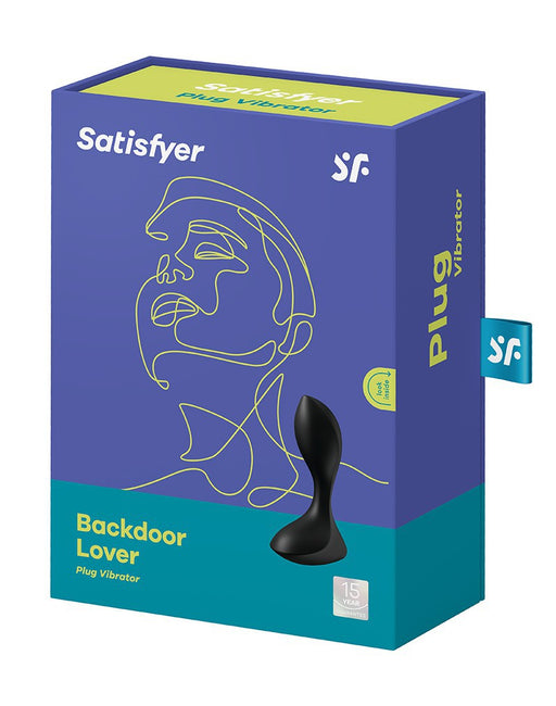 Satisfyer - Back Door Lover - Anaal & Prostaat Vibrator - Zwart-Laced-up.nl