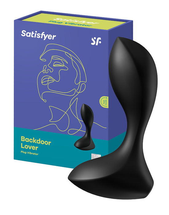 Satisfyer - Back Door Lover - Anaal & Prostaat Vibrator - Zwart-Laced-up.nl
