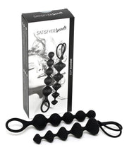 Satisfyer - Beads Anale kralen - Zwart-Laced-up.nl