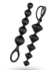 Satisfyer - Beads Anale kralen - Zwart-Laced-up.nl