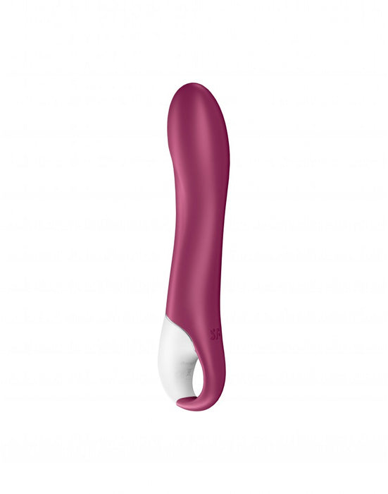 Satisfyer - Big Heat - Verwarmde G-spot Vibrator - Met App Control - Berry Rood-Laced-up.nl