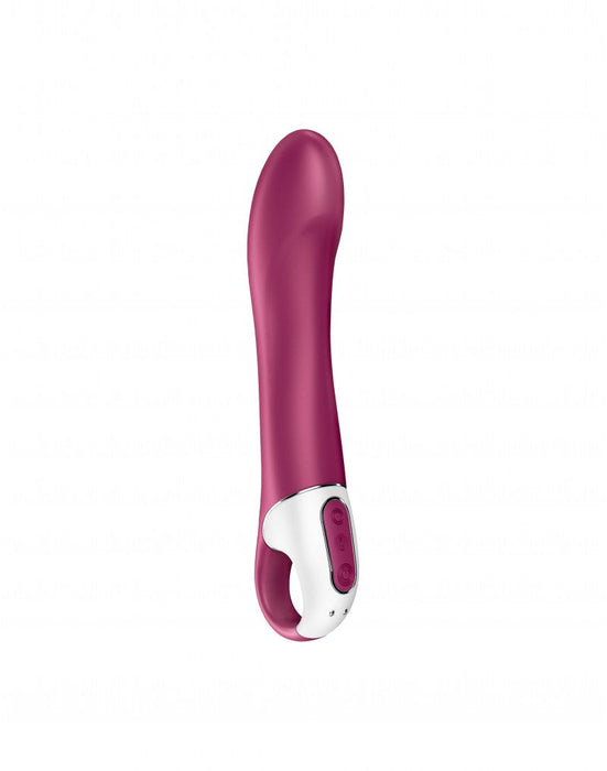 Satisfyer - Big Heat - Verwarmde G-spot Vibrator - Met App Control - Berry Rood-Laced-up.nl