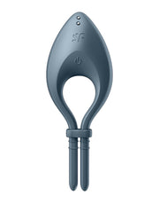 Satisfyer - Bull's Eye - Vibrerende Cockring Met App Control - Donkerblauw-Laced-up.nl