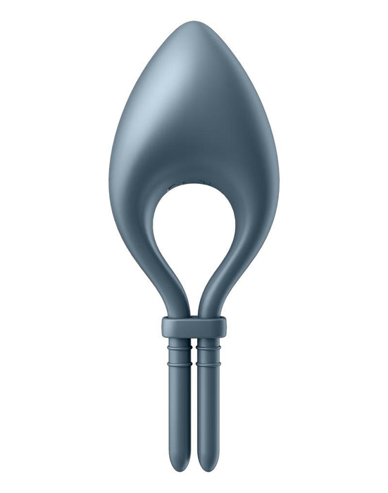 Satisfyer - Bull's Eye - Vibrerende Cockring Met App Control - Donkerblauw-Laced-up.nl