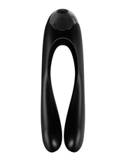 Satisfyer - Candy Cane Vinger Vibrator - Zwart-Laced-up.nl