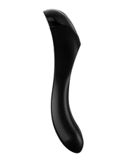 Satisfyer - Candy Cane Vinger Vibrator - Zwart-Laced-up.nl
