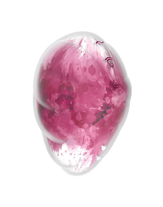 Satisfyer - Cloud Dancer - Luchtdruk Vibrator met Vibratie - Rood-Laced-up.nl