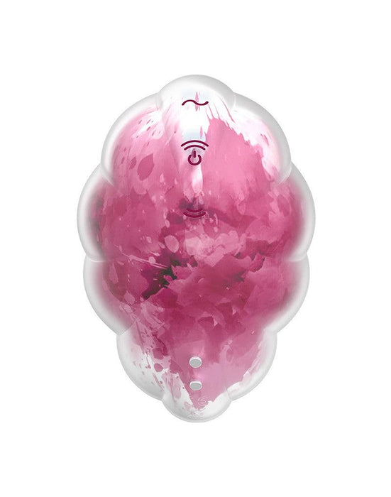 Satisfyer - Cloud Dancer - Luchtdruk Vibrator met Vibratie - Rood-Laced-up.nl