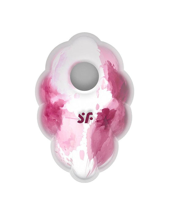 Satisfyer - Cloud Dancer - Luchtdruk Vibrator met Vibratie - Rood-Laced-up.nl