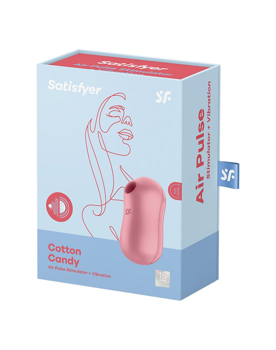 Satisfyer - Cotton Candy - Luchtdruk Vibrator - Roze-Laced-up.nl