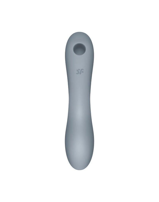 Satisfyer - Curve - Trinity 3-in-1 Vibrator - Grijs-Laced-up.nl