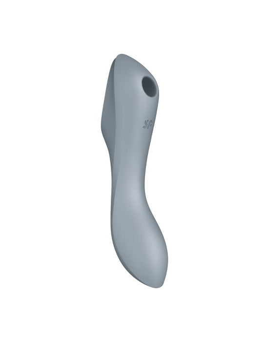 Satisfyer - Curve - Trinity 3-in-1 Vibrator - Grijs-Laced-up.nl