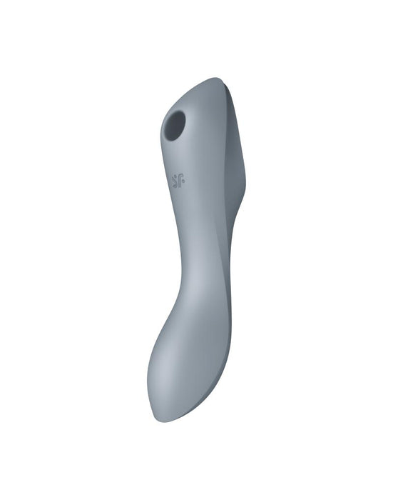Satisfyer - Curve - Trinity 3-in-1 Vibrator - Grijs-Laced-up.nl