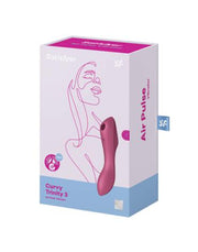 Satisfyer - Curve - Trinity 3-in-1 Vibrator - Rood-Laced-up.nl