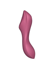 Satisfyer - Curve - Trinity 3-in-1 Vibrator - Rood-Laced-up.nl